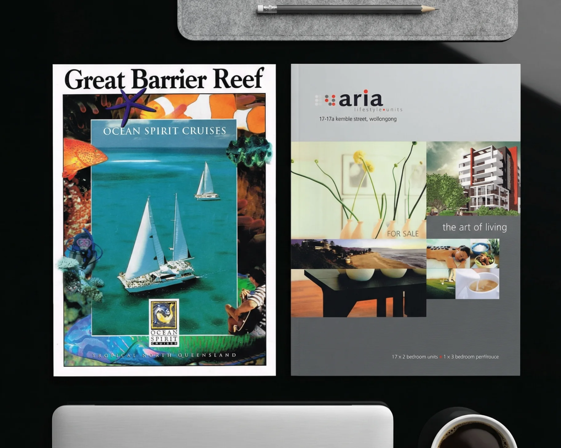 Aria Lifestyle Brochure Design