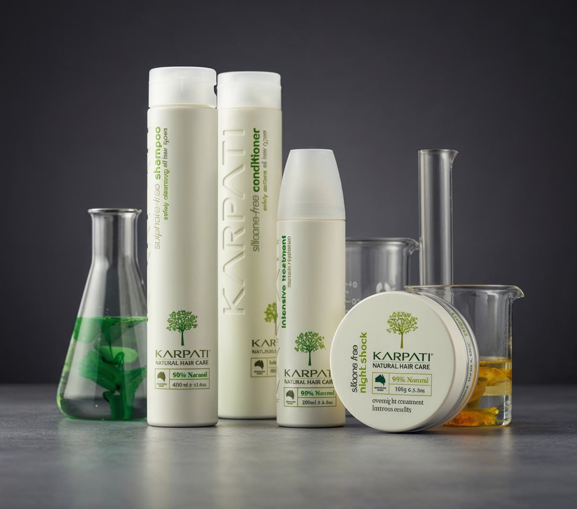 Karpati Natural Hair Care — Product Photography project by WFX2 Digital
