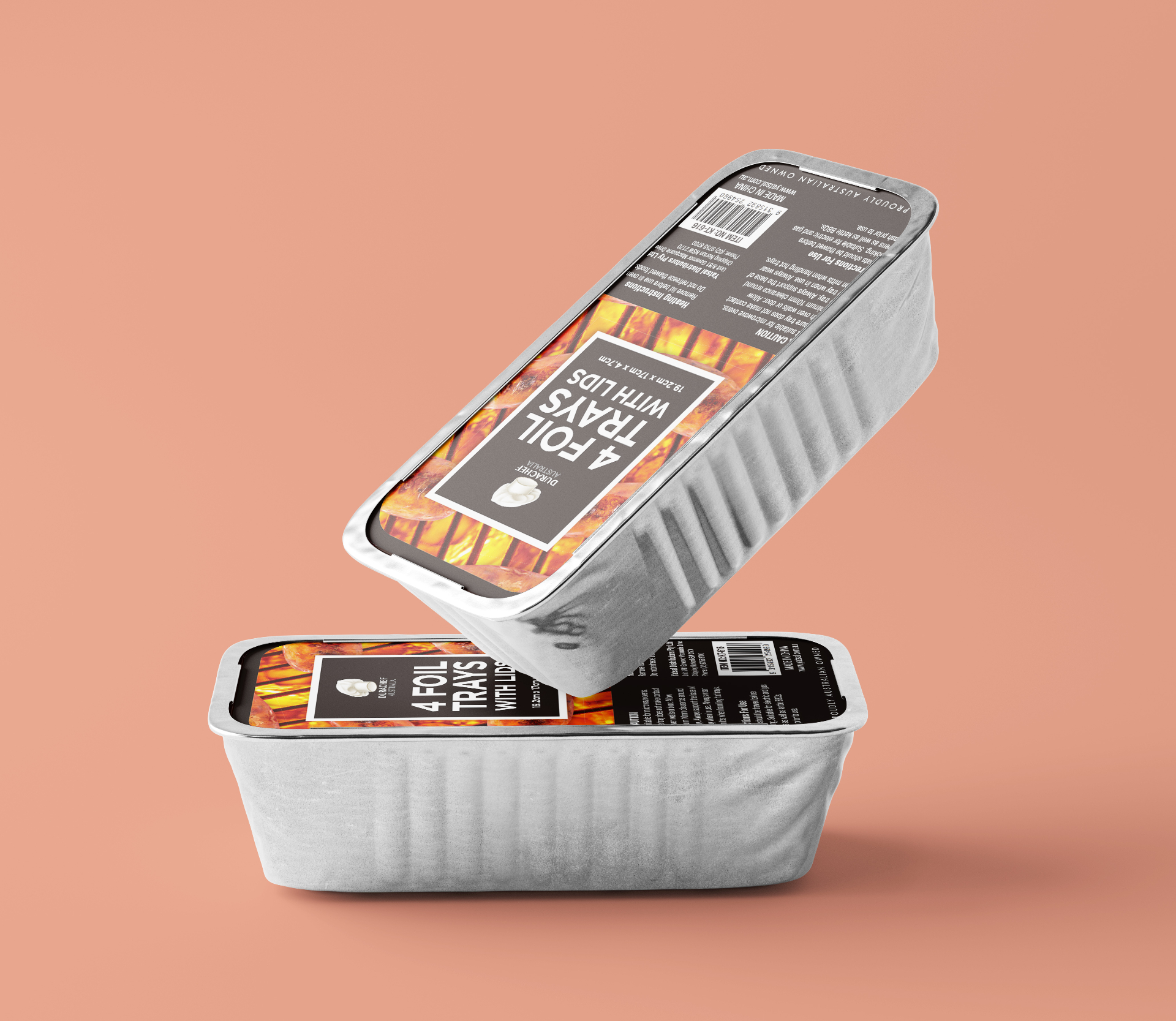 Durachef Foil Trays — Packaging Design project by WFX2 Digital