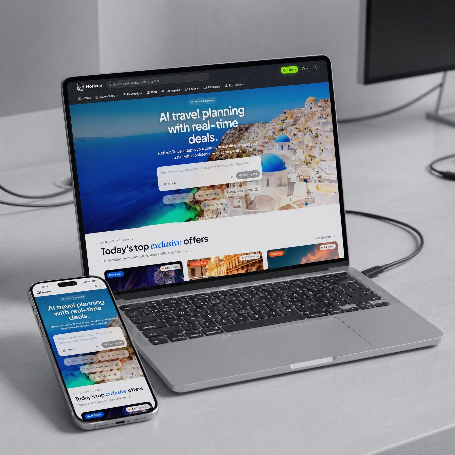 Horizon AI Travel — Website Design project by WFX2 Digital