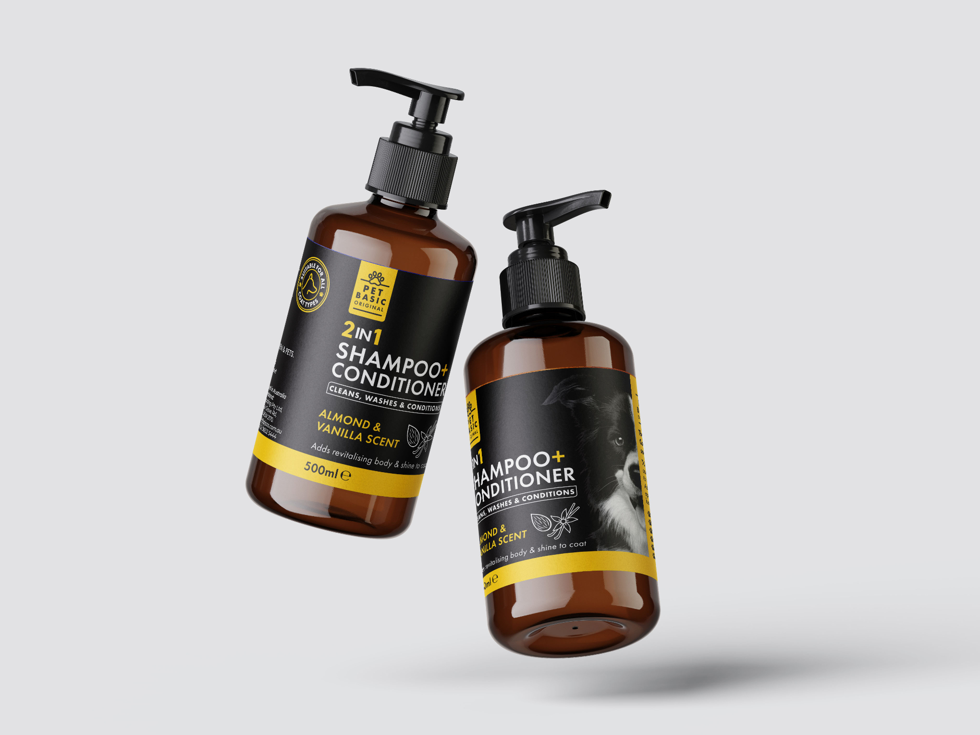 Pet Basic Dog Shampoo — Packaging Design project by WFX2 Digital