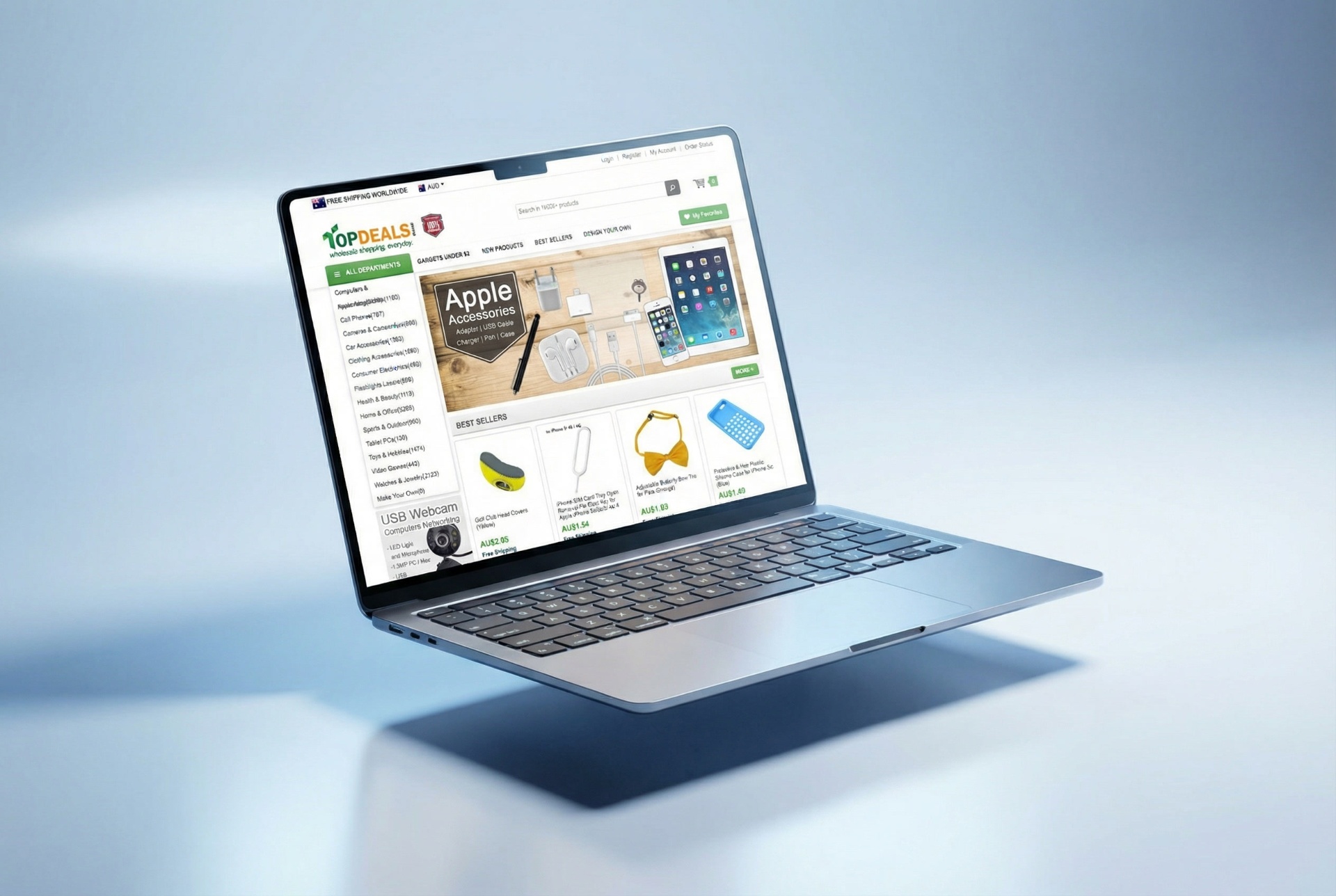 TopDeals OnSale Website — Website Design project by WFX2 Digital