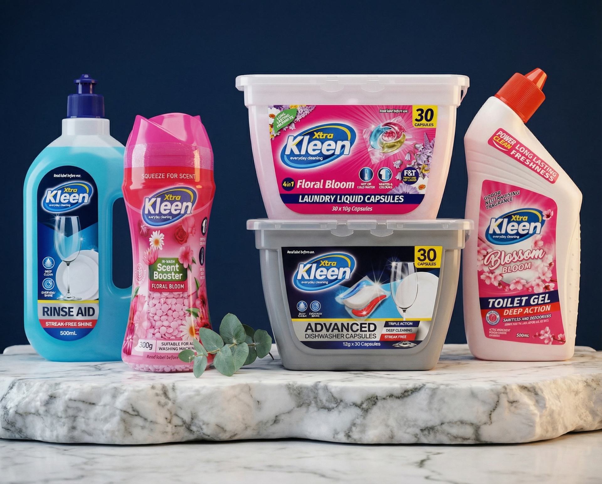Xtra Kleen FMCG Range — Packaging and Design project by WFX2 Digital