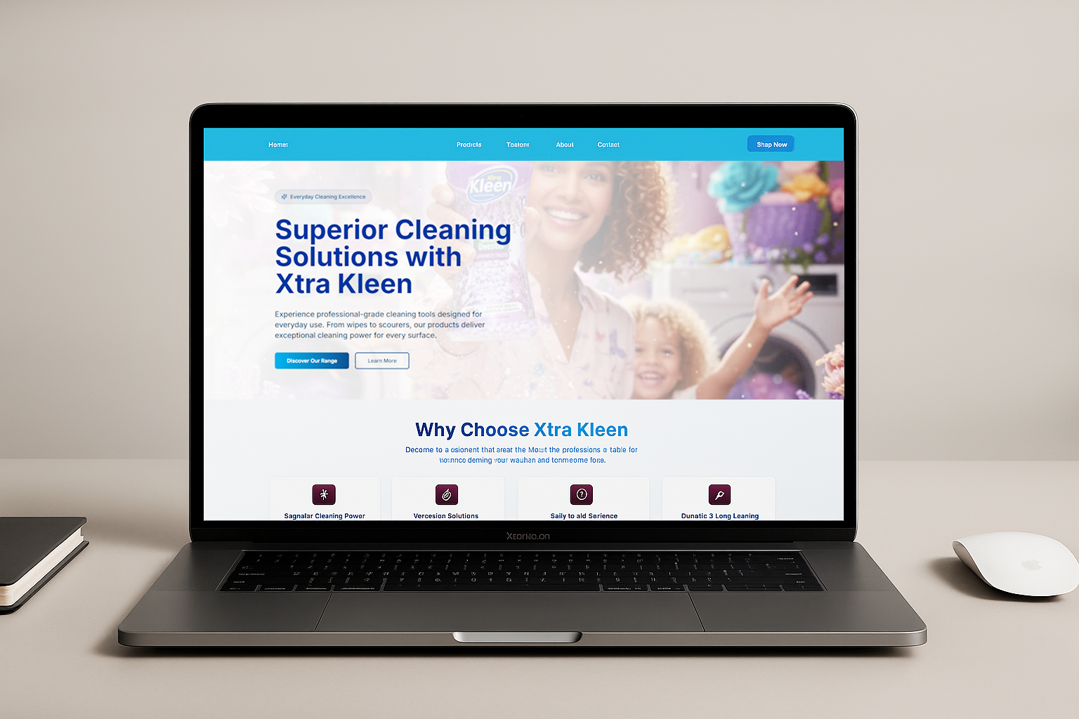 Xtra Kleen Website — Website Design project by WFX2 Digital