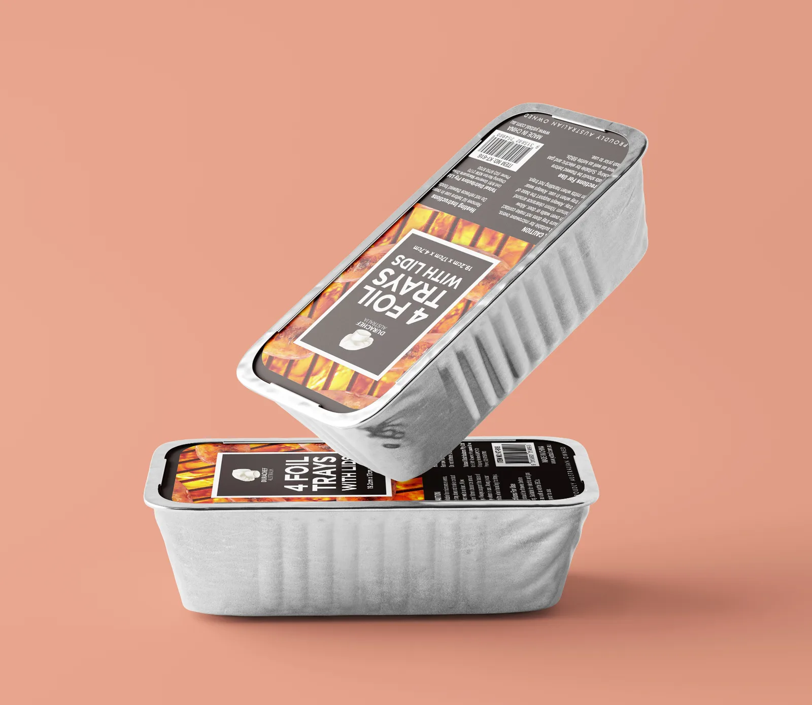 Durachef Foil Trays — Packaging Design project by Webfx2 Digital