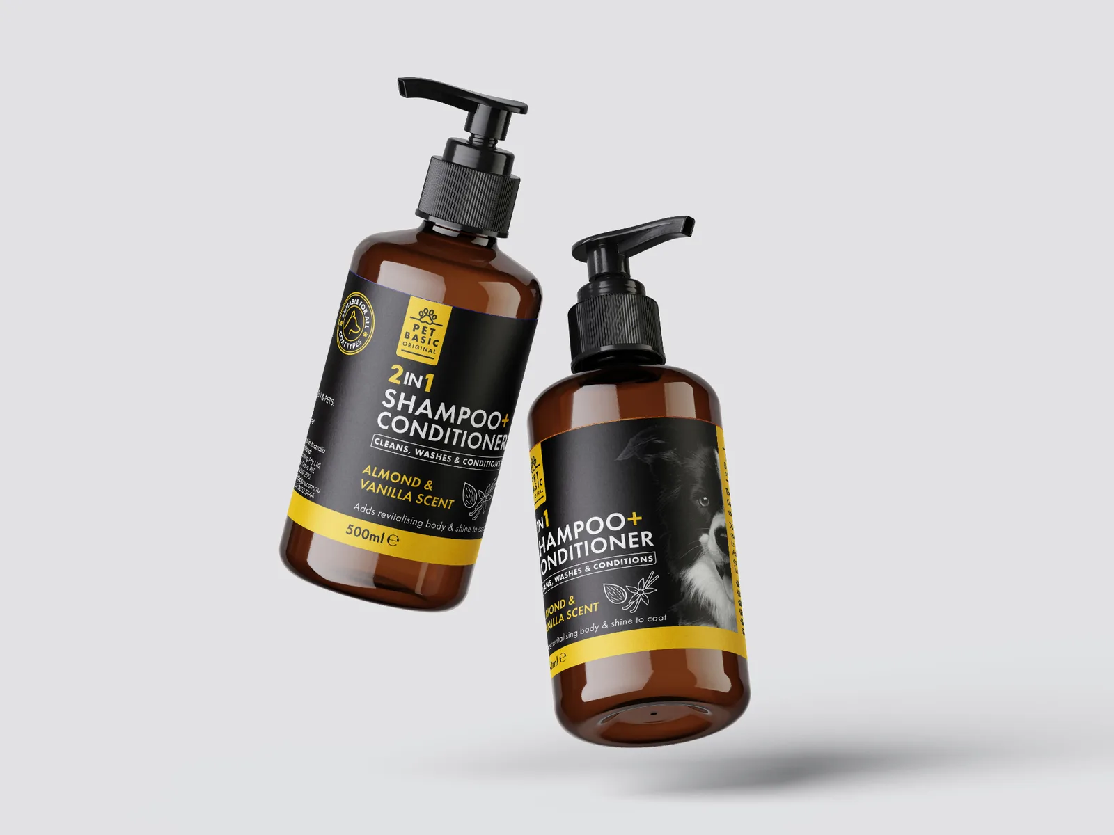 Pet Basic Dog Shampoo — Packaging Design project by Webfx2 Digital