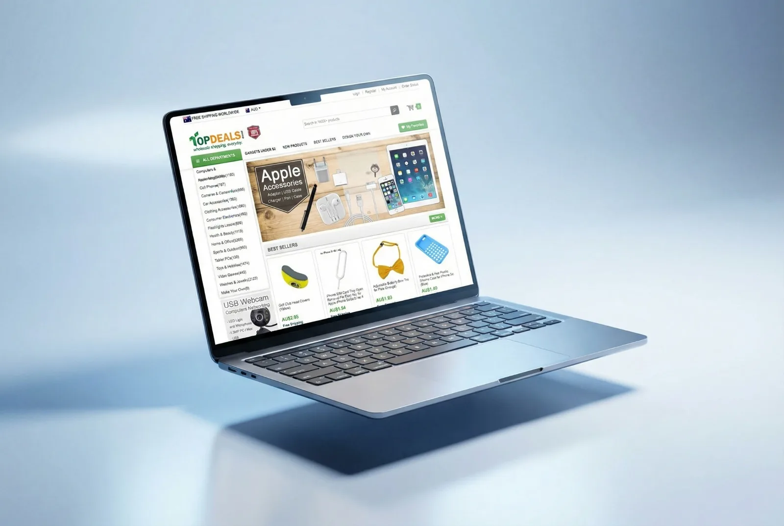 TopDeals OnSale Website — Website Design project by Webfx2 Digital