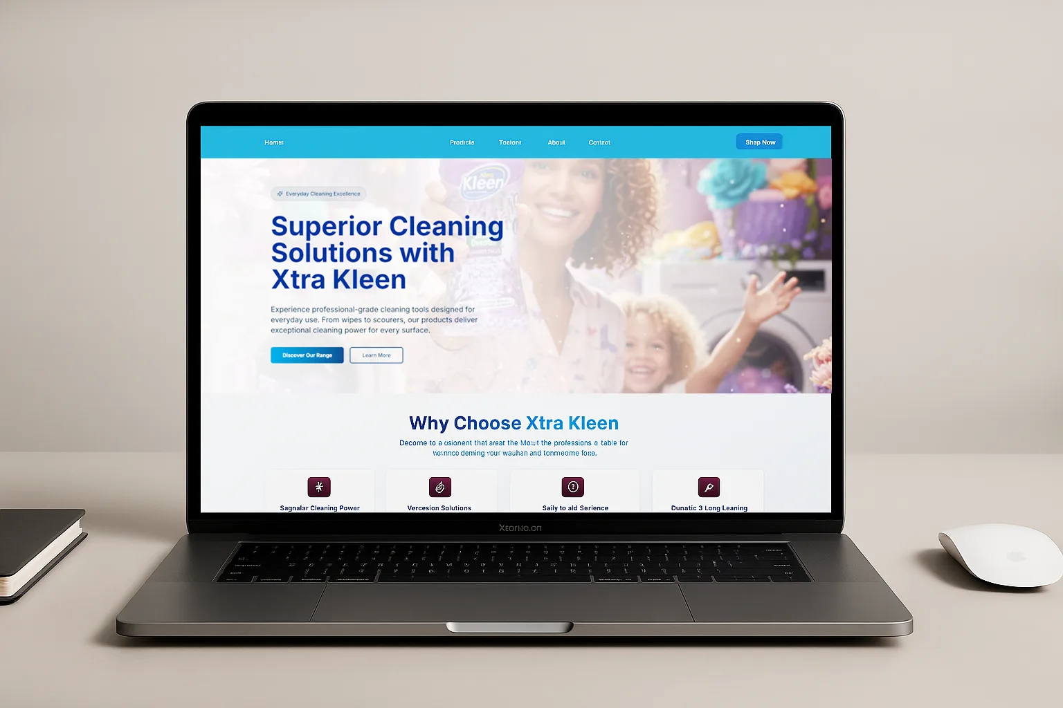 Xtra Kleen Website — Website Design project by Webfx2 Digital